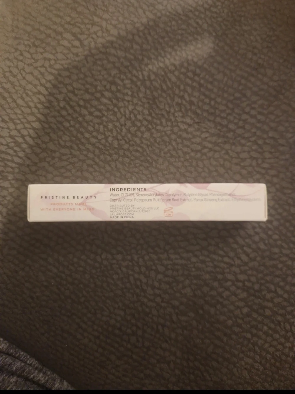 Lila Rose Nectar Noir Eyeliner — Soft Pink Floral Packaging